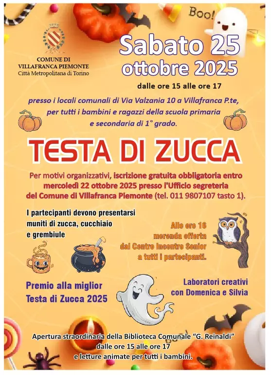 Locandina Testa di zucca 2025