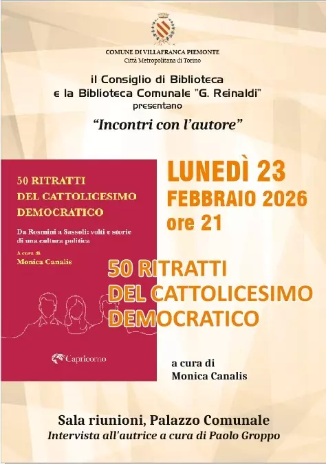 Locandina 50 ritratti Cattolicesimo democratico