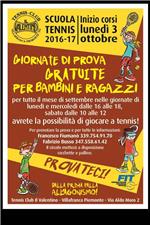 Scuola tennis 2016/2017