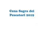 Cena Sagra dei Pescatori 2019
