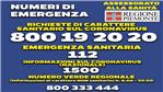 numero verde Regione Piemonte CORONAVIRUS