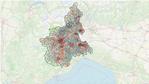 Covid Mappa contagi Regione Piemonte