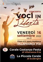 Concerto Voci in libertà 2022